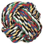 Karlie Baumwollball - Hundespielzeug - Baumwolle - Mehrfarbig - Durchm. 5,5 cm