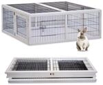 zooprinz Freilaufgehege Rabbit Run &ndash; mobiler Holz-Auslauf f&uuml;r Kleintiere |...
