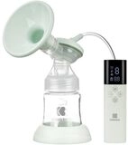 Kikkaboo Milchpumpe Caily elektrisch Flasche 150ml Speicherfunktion Touchscreen,