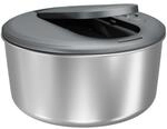 Zyliss Swift Dry Salatschleuder Edelstahl Klein, 3.5L, Salatsch&uuml;ssel mit...