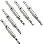 SOTECH 5 St&uuml;ck Zentrierbohrer &Oslash; 2,7 mm HSS4241 Stahl mit Sechskantschaft...