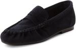 Tamaris Damen Moccassin flach, blau (Navy), 38