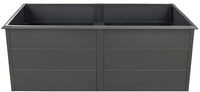 WESTMANN Hochbeet 200x100x77 cm Anthrazit Metall Pflanzbeet f&uuml;r Balkon