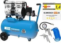 G&uuml;de Airpower 150/8/24 SILENT Kompressor mit Druckluft-Set - 230 Volt, 24 Liter