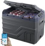 VEVOR 12 V Autok&uuml;hlschrank, tragbarer 32-Liter-Gefrierschrank mit zwei Zonen,