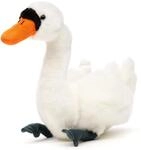 Uni-Toys - Schwan - 16 cm (L&auml;nge) - Pl&uuml;sch-Vogel - Pl&uuml;schtier, Kuscheltier