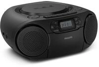 Philips TAZ2500 Tragbare CD-Soundmaschine mit Kassettenspieler, DAB+/FM Radio,