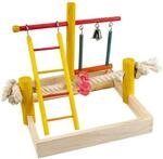 duvoplus, Spielfeld Pino 22,5 x 22,5 x 20 cm, Mehrfarbig, V&ouml;gel, Mehrfarbig