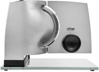 ritter sono 1 mit wei&szlig;er Glasplatte Elektrischer Allesschneider &