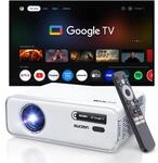 Aurzen Eazze D1G Beamer mit offiziellem Google TV, Smart Beamer 4K unterst&uuml;tzt...