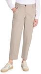 Cecil Mid Waist Barrel Leg Hose im Casual Fit Grain beige 27