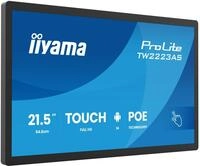 iiyama Prolite TW2223AS-B3P 54,6cm 21,5" IPS LED-Monitor Full-HD 10 Punkt Multitouch