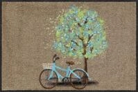 Salonloewe Fu&szlig;matte Resting Tree 50x75 cm Eingangsmatte Fussabtreter mit Motiv