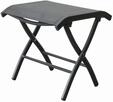 Gardissimo Aluminium Textilen Gartenhocker oder Beistelltisch Windsor