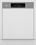 Beko BDSN36462XP Einbau-Geschirrsp&uuml;ler 60 cm, teilintegriert, verschiebbarer