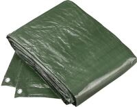 Meister Schutzplane 3 x 4 m - 100 g/m&sup2; - Beidseitig beschichtet - Wasserabweisend &