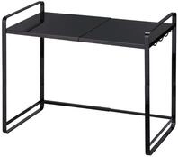 YAMAZAKI 3131 Tower Extendable Rack, Black, Steel, 47.575 x 35 x 50 cm