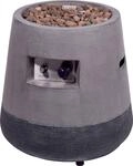 dobar&reg; 35441e Lava-Ofen Stellar - Gaskamin Outdoor aus Magnesia -...