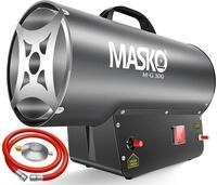 Masko&reg; Gasheizgebl&auml;se Gasheizer Heizkanone Gasheizstrahler 30 KW Bauheizer Gas
