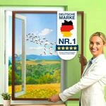 KESSER&reg; Fliegengitter Fenster 80x100cm M&uuml;ckenschutz mit Aluminium Rahmen,