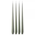 ester & erik Taper Candles, Box, 42cm, 4 St&uuml;ck, 70 Green Soil