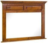 MASSIVMOEBEL24.DE | Spiegel Akazie 110x6x87 Honig lackiert Oxford #0328