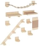 Kletterwand Katzen Wandliege Katzenliege Katzenbett Katzenregal Wandmontage XXL