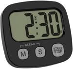 TFA Dostmann Digitaler Kurzzeitmesser zum Kochen/Lernen/Sport, 38.2057.01, Inklusive