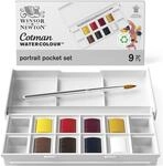 Winsor & Newton 0390670 Cotman Aquarellfarben im Set, Lebendige Aquarellfarben mit