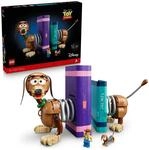 LEGO ǀ Disney and Pixar Toy Story: Slinky-Buchst&uuml;tzen - B&uuml;cherregal-Deko Bauset