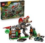 LEGO Jurassic World Flucht des Spinosaurus 77982 | Spielzeug ab 9 Jahren f&uuml;r Jungen,
