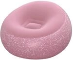 Bestway Inflate-A-Chair Luftsessel 112x112x66 cm Pink &ndash; Aufblasbarer Sessel f&uuml;r