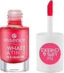 essence WHAT A TINT! lip & cheek tint, Rouge, Nr. 02, Rot, langanhaltend, sofortiges