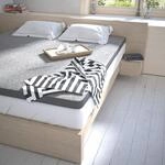 3-Zonen Komfort-Topper Matratzen Auflage Matratzentopper 8cm hoch in...