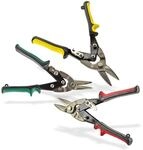 DEMA Blechscheren-Set 3-tlg. 250 mm &ndash; Metallschere, Blechschere, links,...