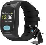 one button phone Notfall Uhr mit SOS-Notrufknopf & Ladestation