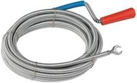 Meister Rohrreinigungswelle &Oslash; 9 mm x 5 m - Flexible Spirale mit Kralle -