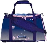 Schneiders Sporttasche Sportrucksack Sportbag 18L Blue Bloom dunkelviolett