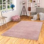 Pergamon Hochflor Langflor Shaggy Teppich Aloha Altrosa in 8 Gr&ouml;&szlig;en