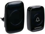 Grundig Drahtlose T&uuml;rklingel Set - Funkklingel mit 300m Reichweite - LED-Anzeige und