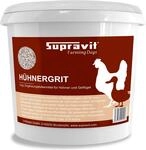 Supravit H&uuml;hnergrit Gefl&uuml;gelgrit 4 kg - Muschelkalk f&uuml;r Knochen - Futterkalk