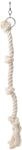 Nobby 31304 Cage Toy, Kletterseil Baumwolle wei&szlig; L: 67 cm; &Oslash; 25 mm; 4 Knoten