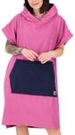 Deproc Active Badeponcho Strandponcho Surf Poncho Umziehhilfe 100% Baumwolle PARLEE