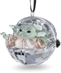 Swarovski, Star Wars The Mandalorian Grogu Ornament, Mehrfarbig, One Size