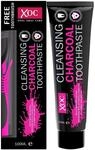 XOC Charcoal Toothpaste & Free Toothbrush, 100 ml