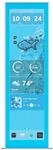 HYTE Y70 Touch Display Upgrade Blueberry Milk blau・Flachbildschirm (TFT/LCD)・36,8