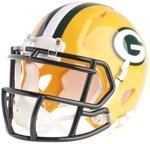 Riddell Mini Football Helm - NFL Speed Green Bay Packers