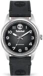 Timberland Herren Armbanduhr Northbridge in der Farbe Schwarz mit Lederarmband,