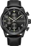 Timberland Unisex Analog Quarz Uhr mit Leder Armband TDWGF0009502