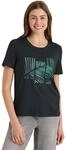Damen T-Shirt mit Rundhals und Artwork